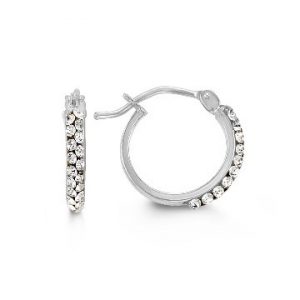 CZ Hoop Earrings