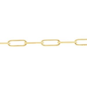 Paperclip Chain Bracelet, 3MM