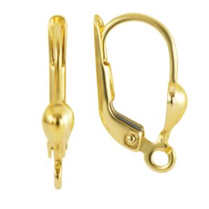 Lever Back Earring Hooks French Style