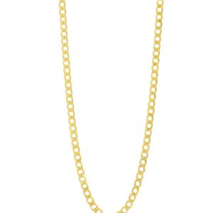 Bevelled Curb Chain, 3.7MM