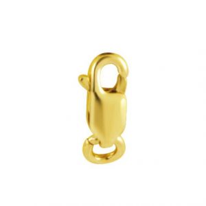Lobster Clasp With Open Jump Ring, 7MM