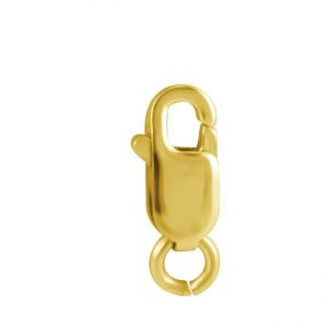 Lobster Clasp With Open Jump Ring, 9MM