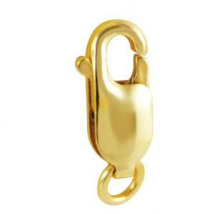 Lobster Clasp With Open Jump Ring, 13MM