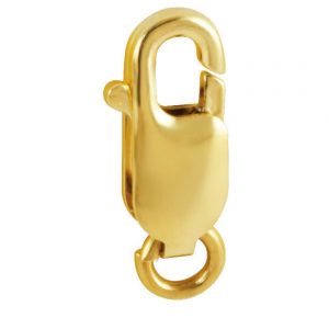 Lobster Clasp With Open Jump Ring, 16MM