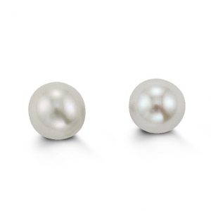 Pearl Screwback Stud Earrings