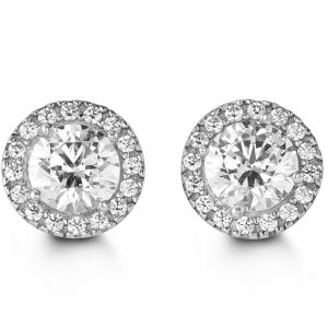 Halo Stud Earrings