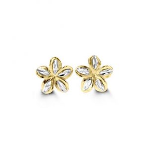 Flower-Shaped Stud Earrings