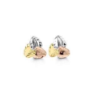 Flower-Shaped Stud Earrings