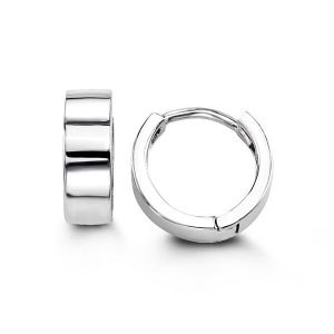 Polished Huggie Earrings