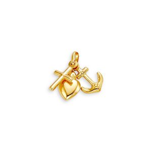 Faith, Hope and Charity Pendant