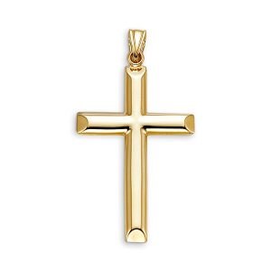 Hollow Plain Cross Pendant