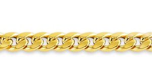 Hollow Miami Cuban Chain , 6.4MM