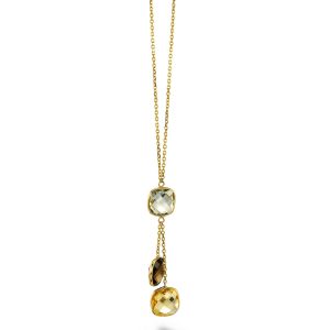 Double-Drop Y Necklace