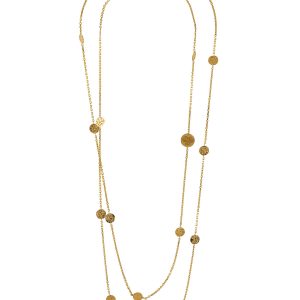 Multi-Pallet Long Necklace