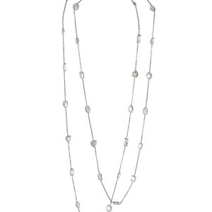 Multi-Stone Long Necklace