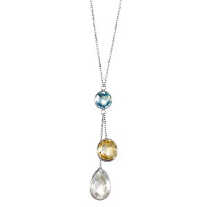 Double-Drop Y Necklace