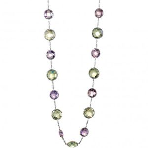 Multi-stone Short Necklace