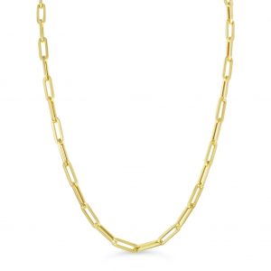Hollow Paperclip Chain, 5.3MM