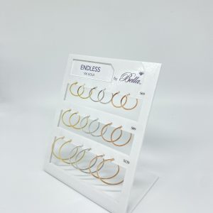 Endless Square Tube Sleeper Earrings Collection