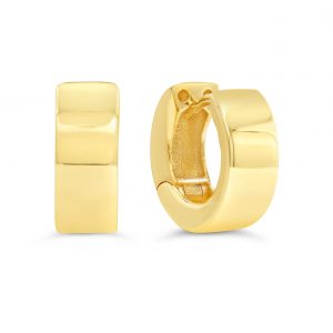 Round Huggie Earrings