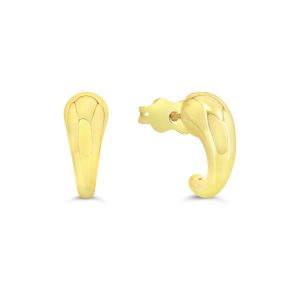 Half Moon Stud Earrings