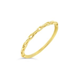 Tiny Chain Link Ring