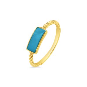 Bar Rings, Blue