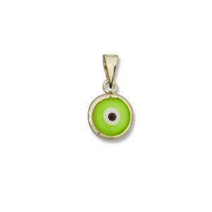 Evil Eye Pendant with green