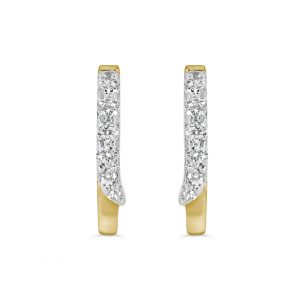 CZ Huggie Earrings