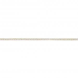 Tennis Bracelet , White Sapphire - April