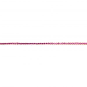 Tennis Bracelet , Rhodolite Garnet - June