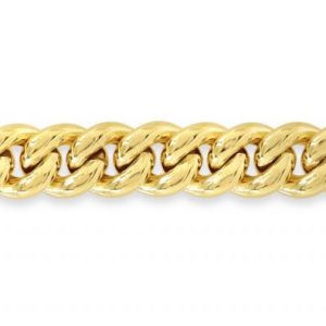 Hollow Curb Bracelet , Large