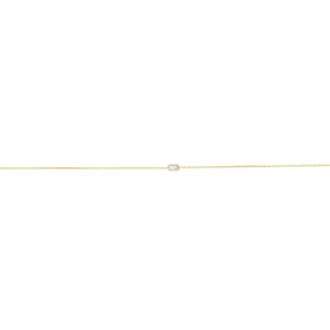 Multi CZ Station Bracelet, Clear