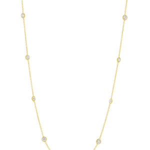 Lab By Yard Necklace, 1.50ct