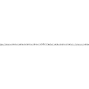 Green Leaf - 14K WG Tennis Bracelet - 4.27ct