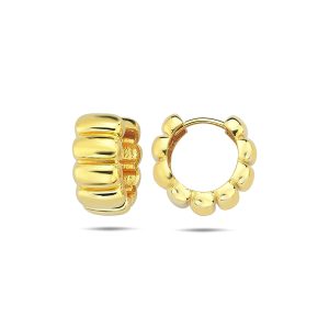 Lady Finger Huggie Earrings