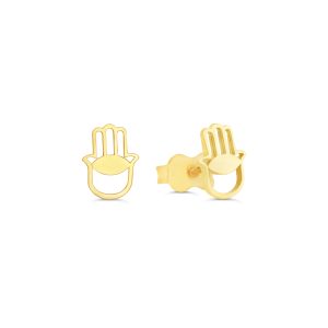 Hamsa Stud Earrings