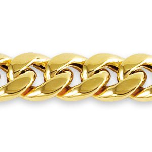 Hollow Miami Cuban Chain , 7.3MM