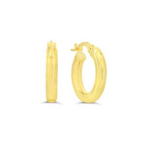 3MM Hoop Earrings, Small
