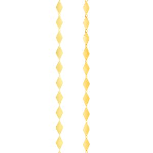 Kite Stud Long Earrings