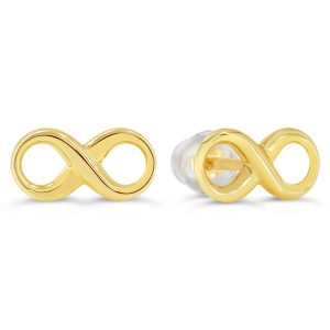 Infinity Stud Earrings