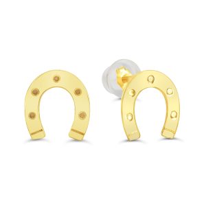 Horseshoe Stud Earrings