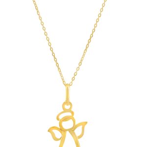 Angel Pendant, Cable Chain