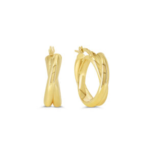 Double Row Hoop Earrings