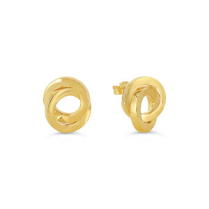 Open Love knot Stud Earrings