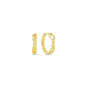 Infiniti Huggie Earrings