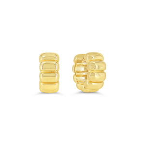Lady Finger Huggie Earrings