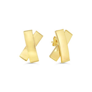 'X' Stud Earrings