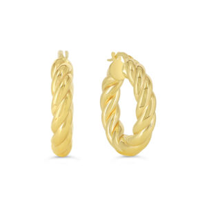 Twisted Hoop Earrings