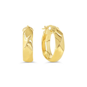 Twisted Hoop Earrings